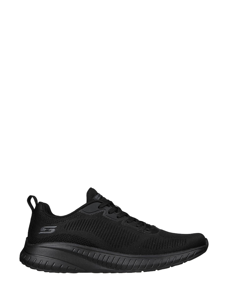 Skechers Black Mens Bobs Squad Chaos Prism Bold Trainers - Image 1 of 5