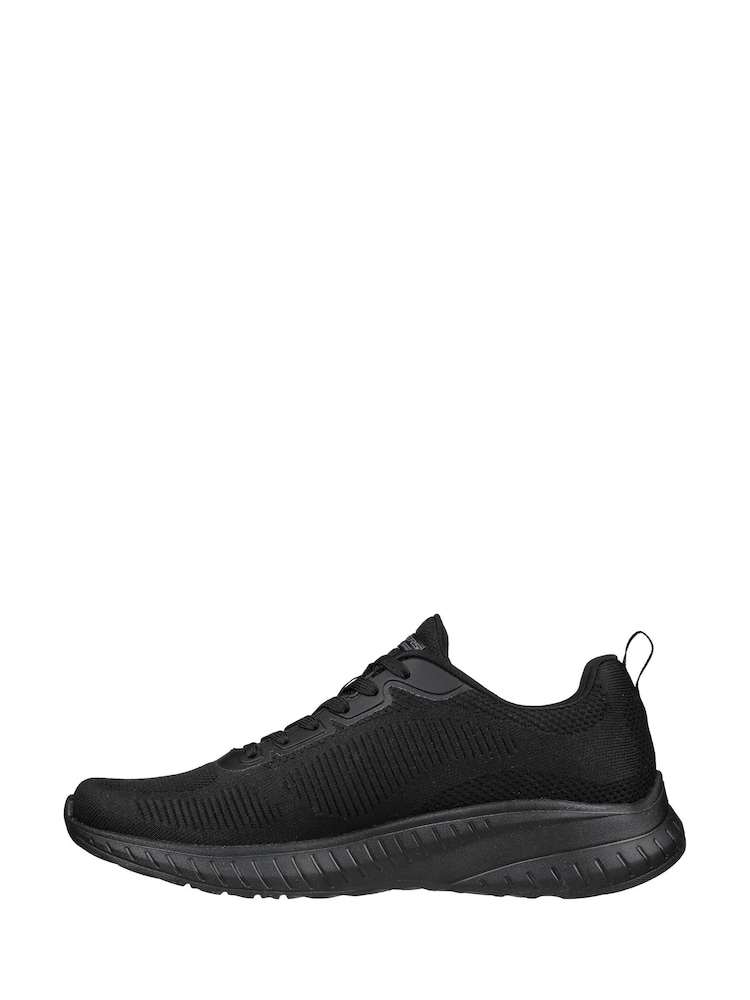 Skechers Black Mens Bobs Squad Chaos Prism Bold Trainers - Image 2 of 5