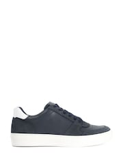 Azul - Dune London Tawly Cupsole Trainers - Imagen 1 de 5