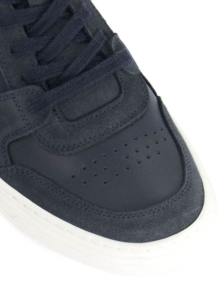 Azul - Dune London Tawly Cupsole Trainers - Imagen 5 de 5