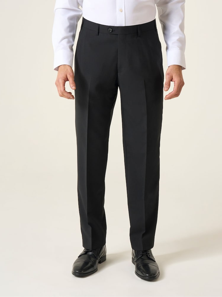Skopes Black Classic Fit Darwin Suit Trousers - Image 1 of 4
