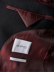 Negro - Skopes Classic Fit Wool Rich Darwin Suit Jacket - Imagen 7 de 7