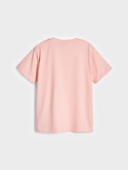 Paul Smith Junior Short Sleeve Holographic 'Happy' Design T-Shirt - Image 2 of 4