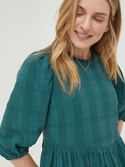 FatFace Green Hadley Midi Dress - Image 3 of 5
