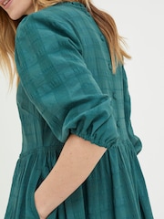 FatFace Green Hadley Midi Dress - Image 4 of 5