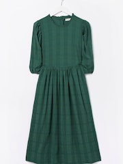 FatFace Green Hadley Midi Dress - Image 5 of 5