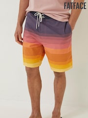 FatFace Orange Camber Ombre Swim Shorts - Image 1 of 4