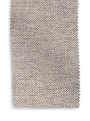 Set of 2 Chunky Weave Mid Natural Wolton Walnut Effect Leg Collection Luxe Button Dining Chairs - Image 9 of 9