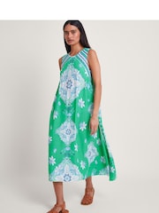 Monsoon Blue Louise Scarf Dress - Image 1 of 5