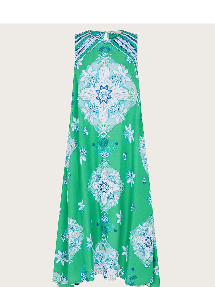 Monsoon Blue Louise Scarf Dress - Image 5 of 5