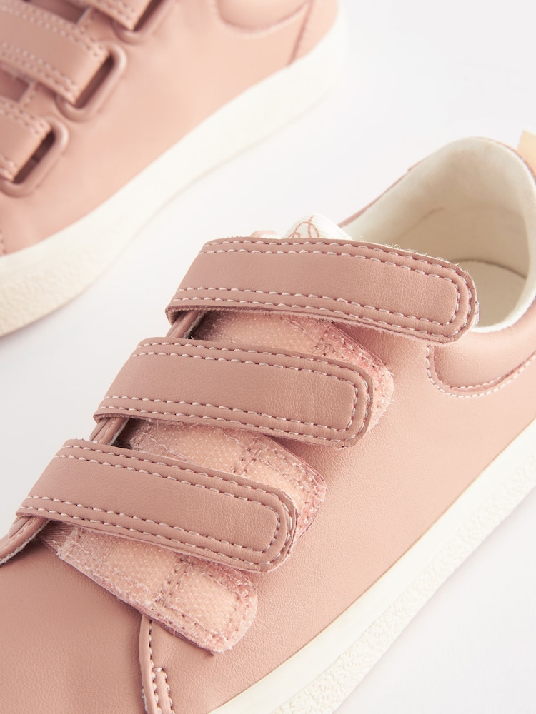 Rose Pink Standard Fit (F) Touch Fastening Trainers - Image 5 of 5 Rose Pink Standard Fit (F) Touch Fastening Trainers - Image 5 of 5