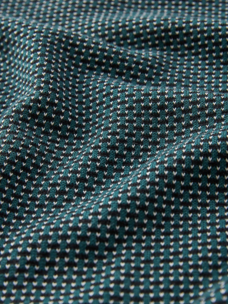 Green/Black Regular Geo Crew Jumper - Image 7 of 7 Green/Black Regular Geo Crew Jumper - Image 7 of 7