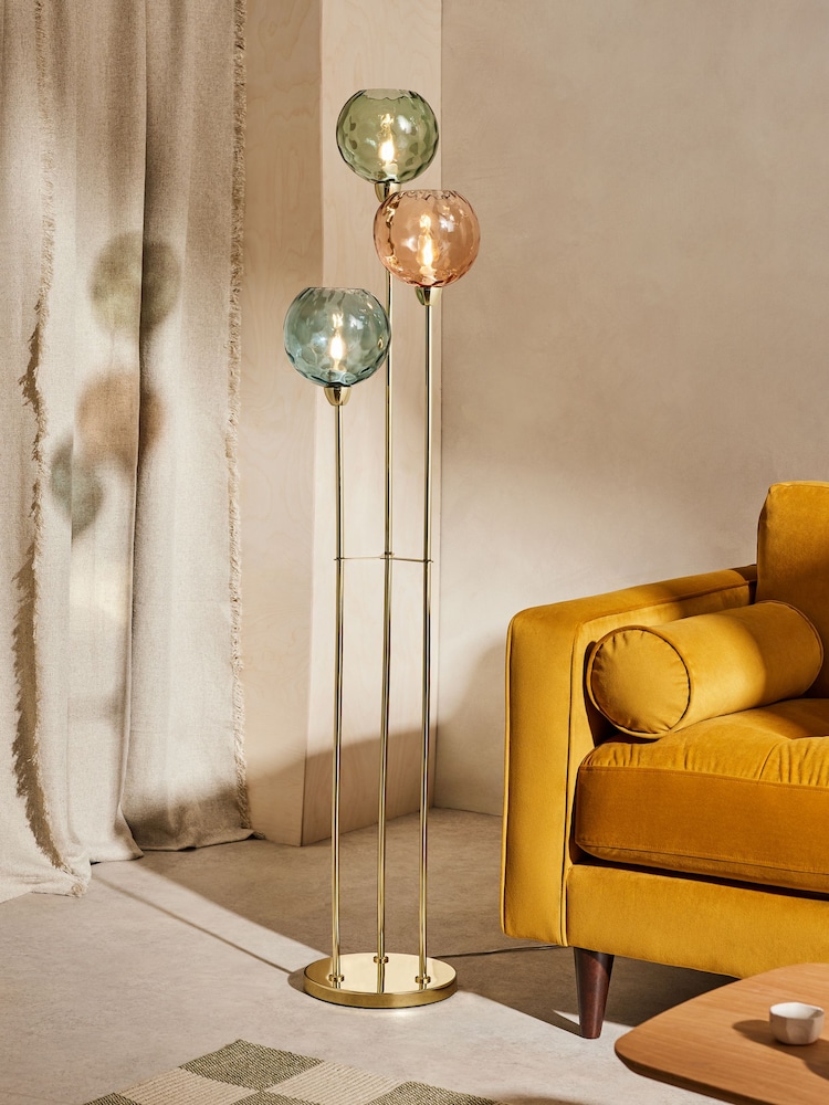 MADE.COM Multi Ilaria Triple Floor Lamp - Image 1 of 5