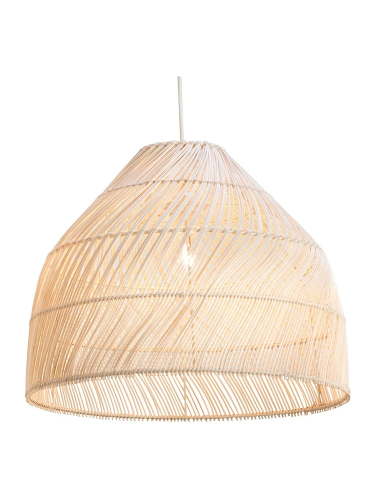 MADE.COM Natural Rattan Java Small Lamp Shade - Image 3 of 4