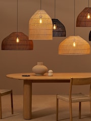 MADE.COM Natural Rattan Java Large Lamp Shade - Image 10 of 10