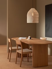 MADE.COM Natural Rattan Java Large Lamp Shade - Image 8 of 10