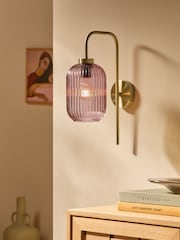MADE.COM Pink Briz Wall Lamp - Image 1 of 7