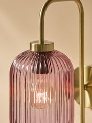 MADE.COM Pink Briz Wall Lamp - Image 3 of 7