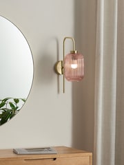 MADE.COM Pink Briz Wall Lamp - Image 5 of 7