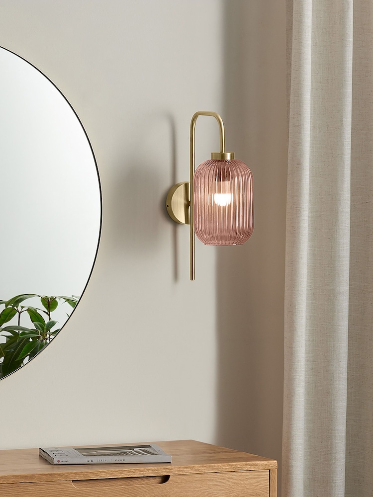 MADE.COM Pink Briz Wall Lamp - Image 7 of 7 MADE.COM Pink Briz Wall Lamp - Image 7 of 7