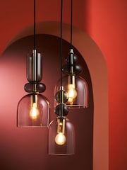 MADE.COM Green Multi Whitney Cluster Pendant Lamp - Image 1 of 4