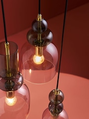 MADE.COM Green Multi Whitney Cluster Pendant Lamp - Image 2 of 4