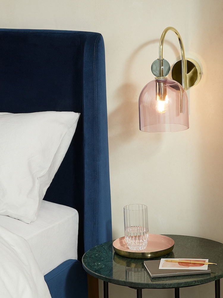 MADE.COM Green Multi Whitney Wall Lamp - Image 1 of 3