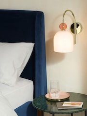 MADE.COM Pink Multi Whitney Wall Lamp - Image 1 of 3