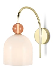 MADE.COM Pink Multi Whitney Wall Lamp - Image 2 of 3