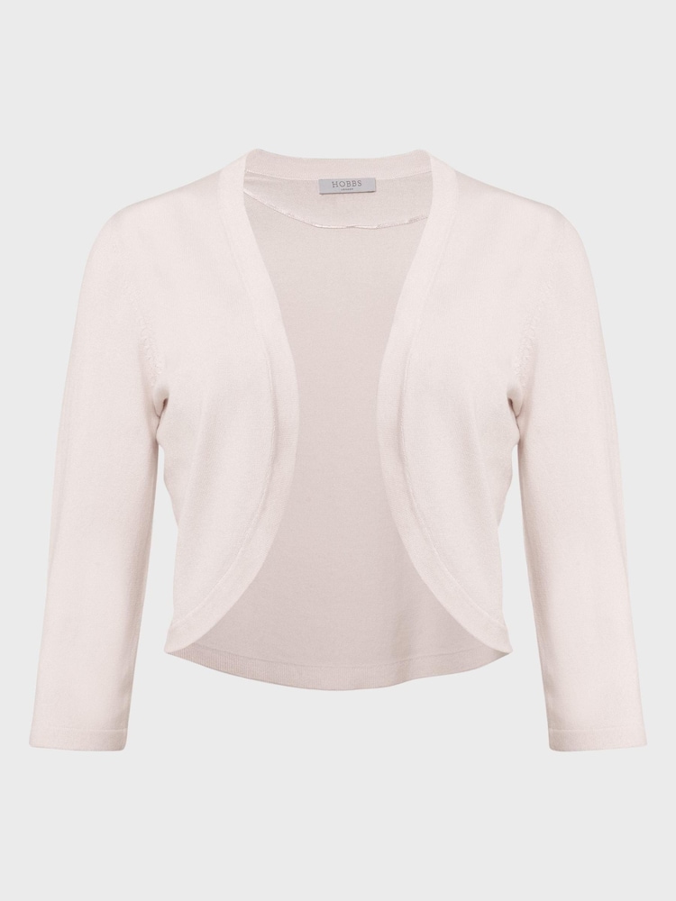 Hobbs Pink Carrie Bolero - Image 4 of 4 Hobbs Pink Carrie Bolero - Image 4 of 4