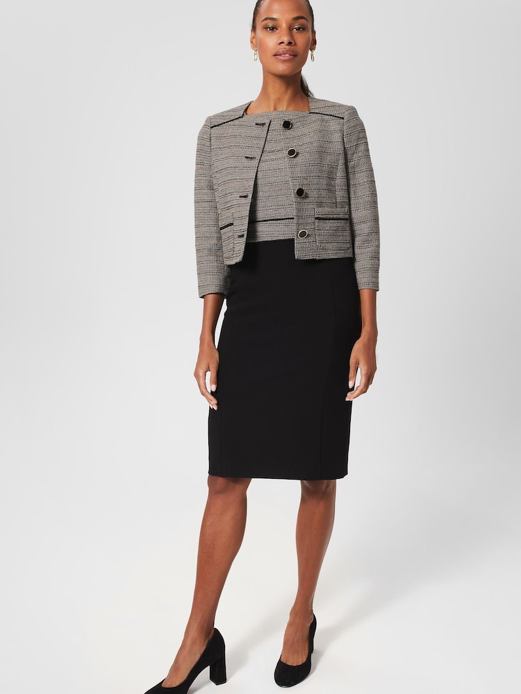 Hobbs Kathy Black Jacket - Image 1 of 4 Hobbs Kathy Black Jacket - Image 1 of 4