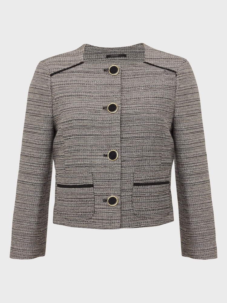 Hobbs Kathy Black Jacket - Image 4 of 4 Hobbs Kathy Black Jacket - Image 4 of 4