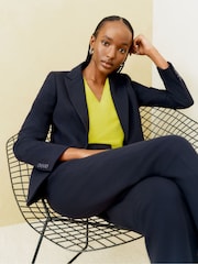 Hobbs Blue Petite Mia Jacket - Image 2 of 6