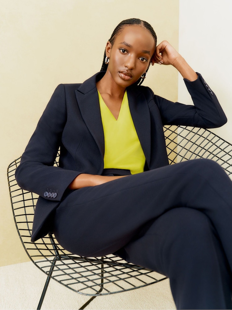 Hobbs Blue Petite Mia Jacket - Image 2 of 6