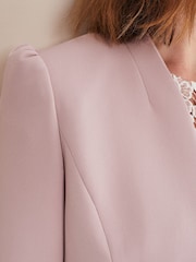 Phase Eight Pink Leanna Cropped Jacket - Image 5 of 6