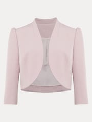 Phase Eight Pink Leanna Cropped Jacket - Image 6 of 6