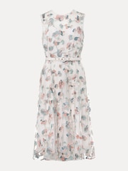 Phase Eight Pink Leighton Embroidered Dress - Image 6 of 6