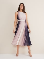 Phase Eight Natural Simara Ombre Dress - Image 1 of 6