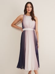 Phase Eight Natural Simara Ombre Dress - Image 2 of 6