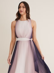 Phase Eight Natural Simara Ombre Dress - Image 4 of 6