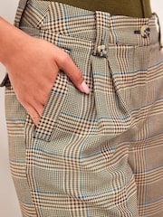 Neutral Check Tailored Wide Trousers - Image 5 of 7