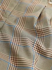 Neutral Check Tailored Wide Trousers - Image 7 of 7