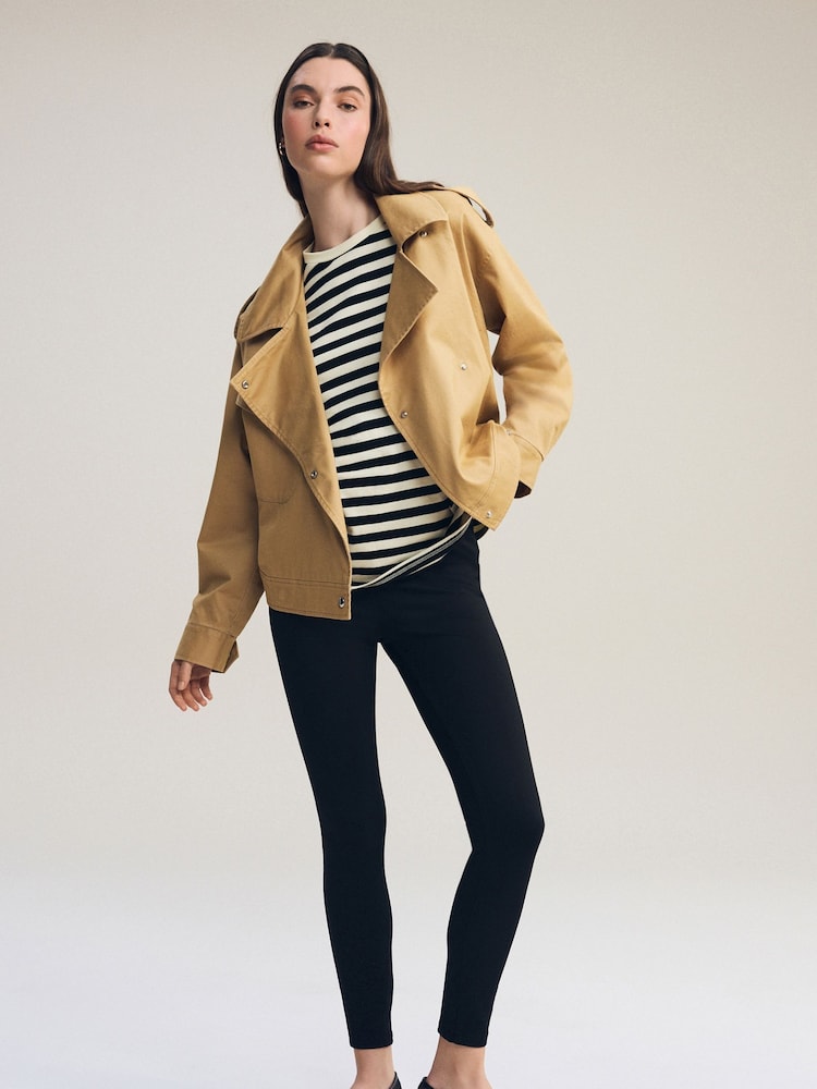 Black Ponte Slim Leg Trousers - Image 1 of 6