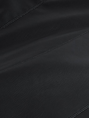 Black PU Faux Leather Leggings - Image 6 of 6