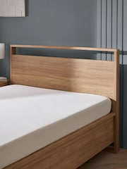 Oak Effect Axel Wooden Drawer Storage Bed Frame - Image 3 of 5