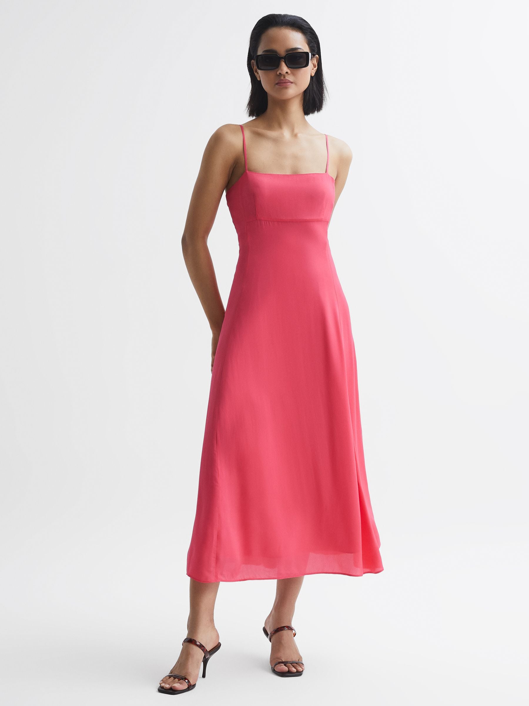Reiss coral dress outlet
