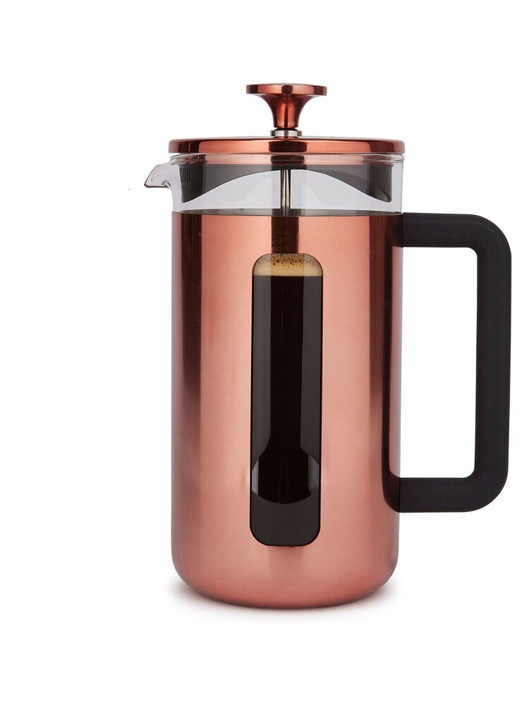 La Cafetière Copper 8 Cup Stainless Steel Pisa Cafetière - Image 1 of 2