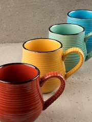 La Cafetière Set of 4 Brights Mysa Espresso Mugs - Image 3 of 4
