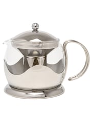 La Cafetière Silver Izmir 4 Cup Infuser Teapot - Image 1 of 2
