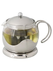 La Cafetière Silver Izmir 4 Cup Infuser Teapot - Image 2 of 2